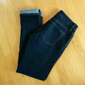 Dark Indigo Loft Jeans Curvy-Straight