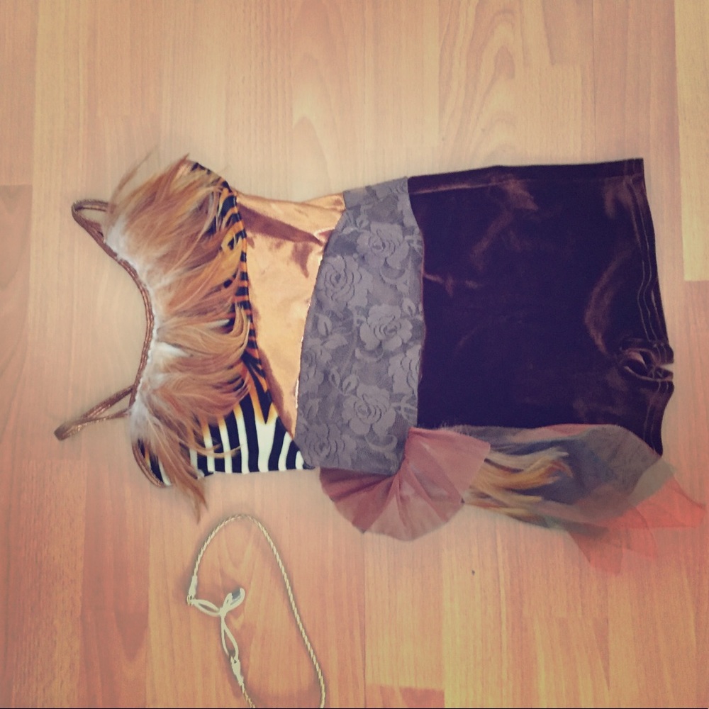Wild and fun jazz dance costume!