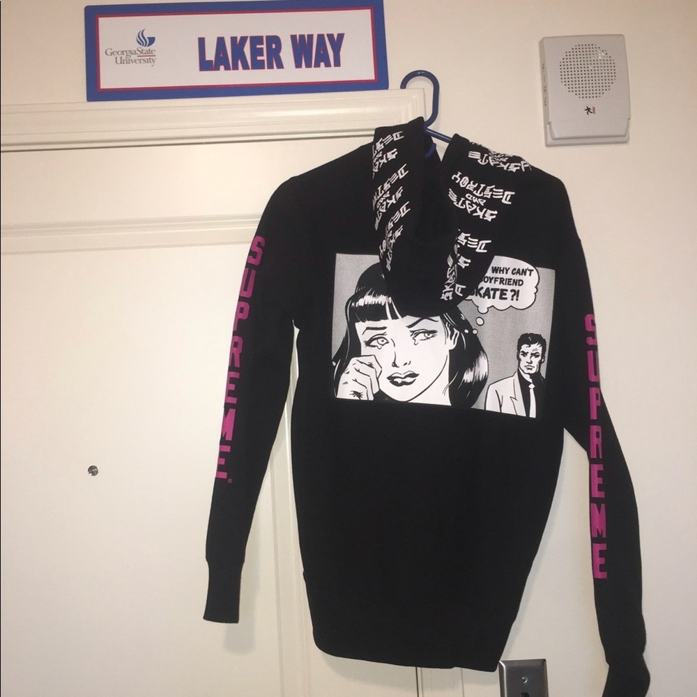 Supreme x Thrasher hoodie