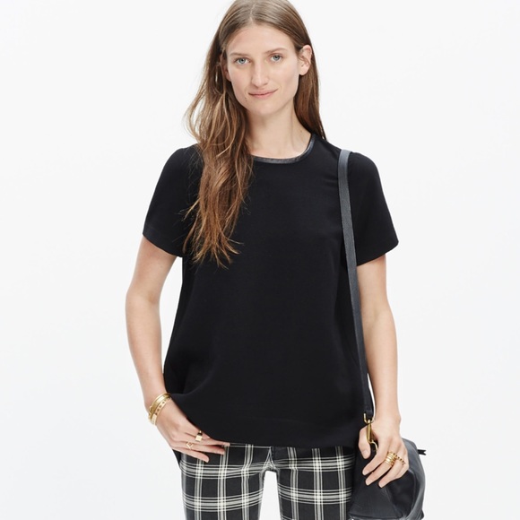 Madewell Tops - Madewell black blouse size Small