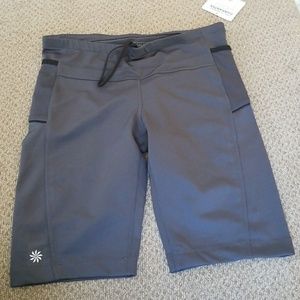 Athleta presto Bermuda compression running shorts