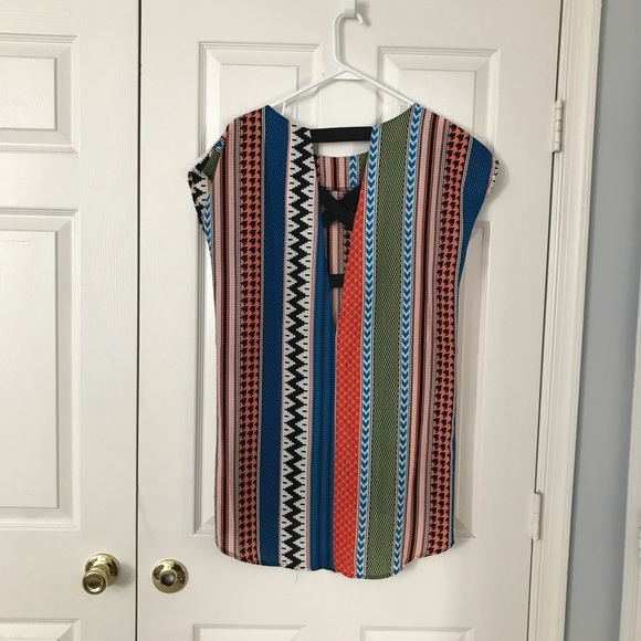 Fab’rik Aztec Print Shift Dress - Picture 2 of 4