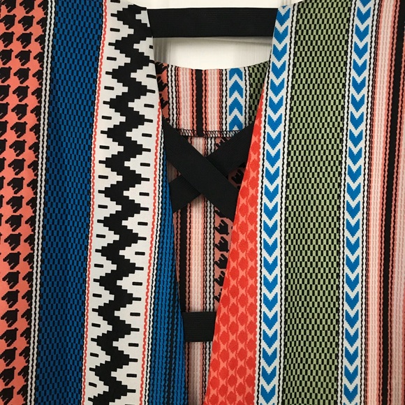 Fab’rik Aztec Print Shift Dress - Picture 3 of 4