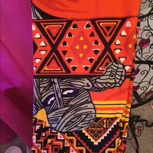 Lularoe Halloween Aztec Mummy Leggings OS