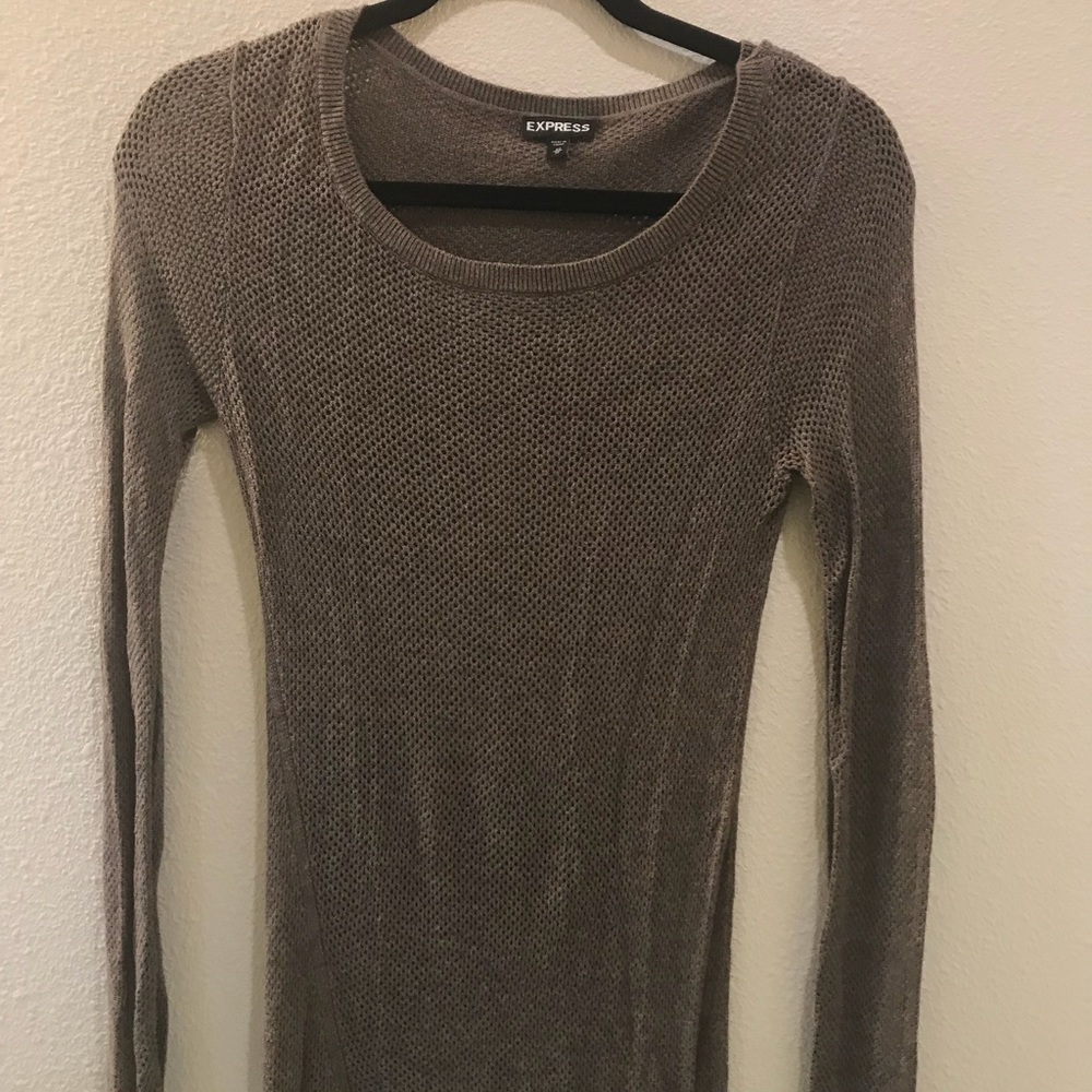 Express Knit Long Sleeve Top