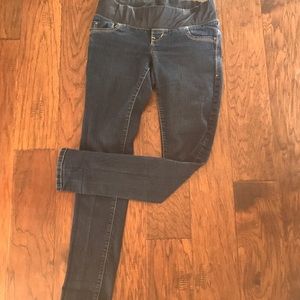 Old Navy Dark Wash Maternity Skinny Jeans size 2