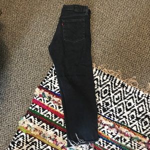 Black Wedgie Jeans