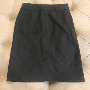 J. Crew Pinstripe Pencil Skirt