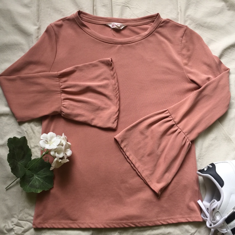 Rose taupe color long sleeve