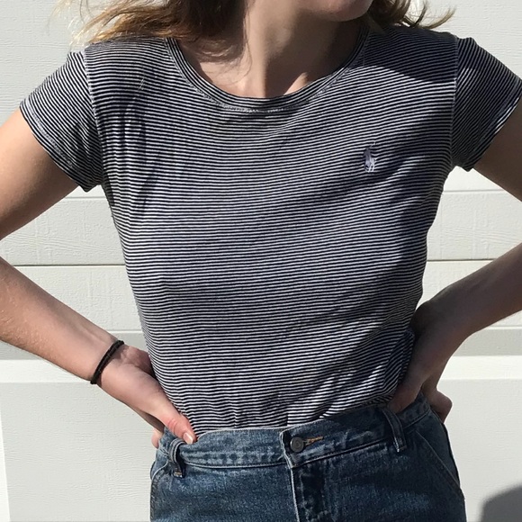 Ralph Lauren Tops - Vintage Ralph Lauren Striped Tee