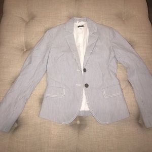 J. Crew Seersucker Blazer