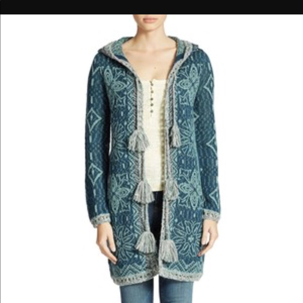 Free People Pom Pom Cradigan