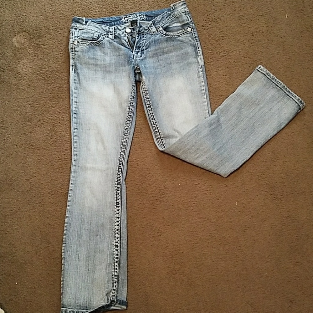 Jeans very well worn