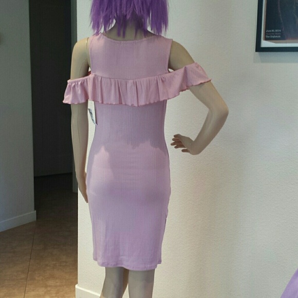 NEW Charlotte Russe Ribbed Knit Dress - Picture 3 of 3