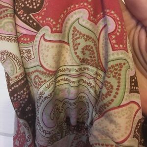 Merona Dresses - Used condition halter dress w/ paisley pink print Merona Dresses - Used condition halter dress w/ paisley pink print