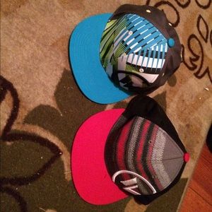 Two snapbacks