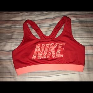 nike dri fit sports bra