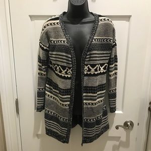 Hippie Rose Large Sweater Jacket
