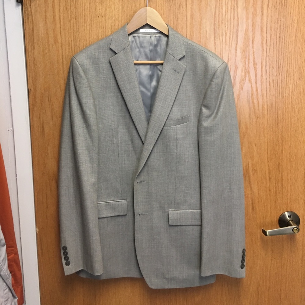 Silver/ Grey Calvin Klein Sport Coat