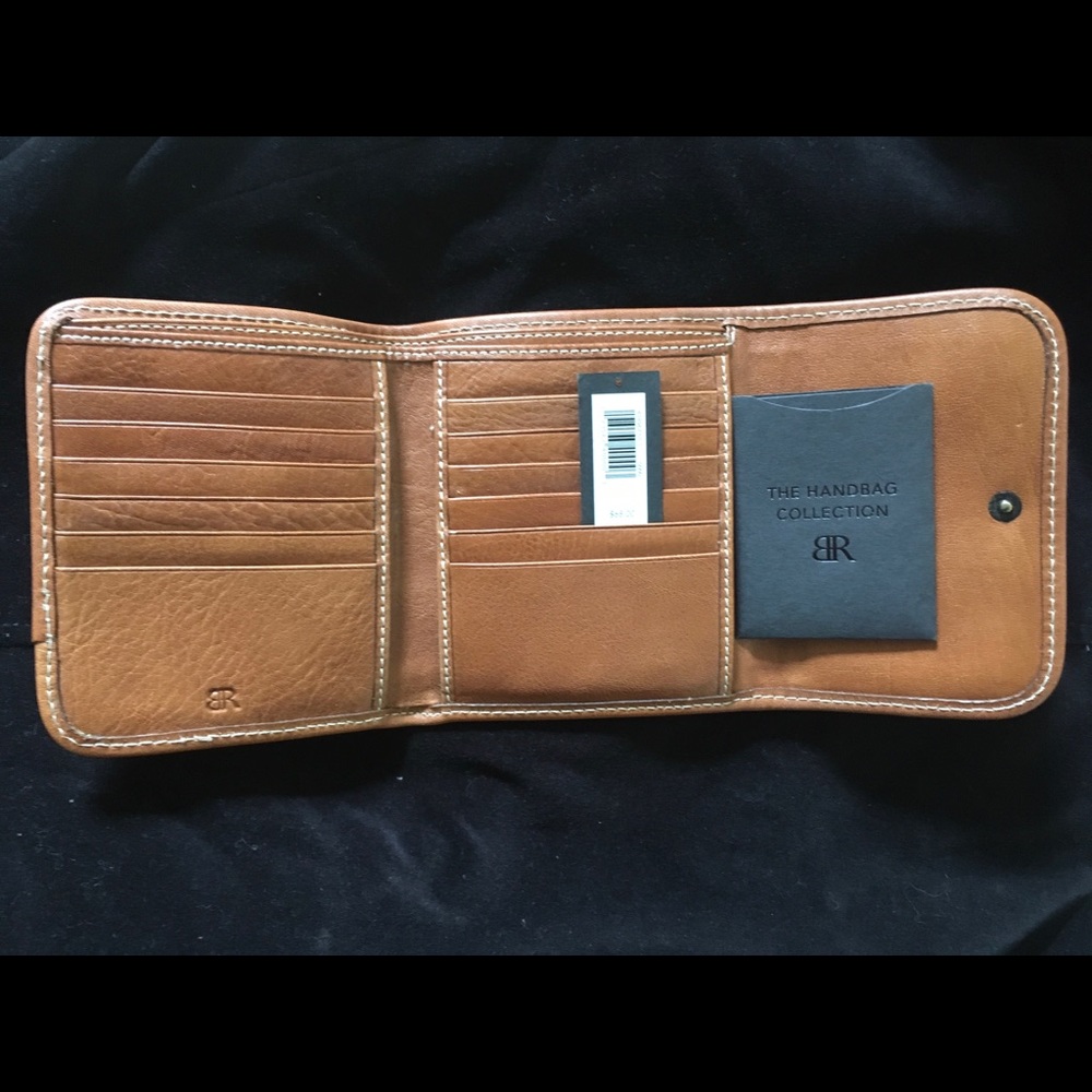 Banana Republic brown leather wallet