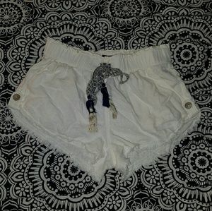 Cream colored short