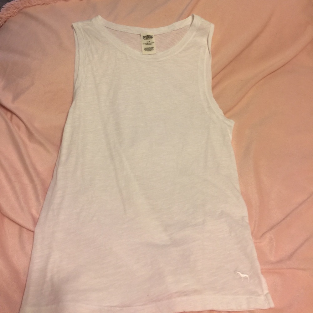 ❤️White Muscle tank