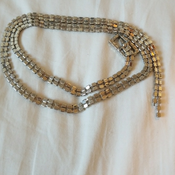 Swaravski Crystal belt with shiny stones main image 4