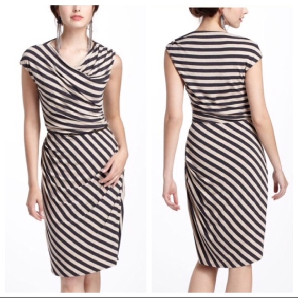 Anthropologie Dresses & Skirts - Bordeaux Given Then Gathered Column Dress