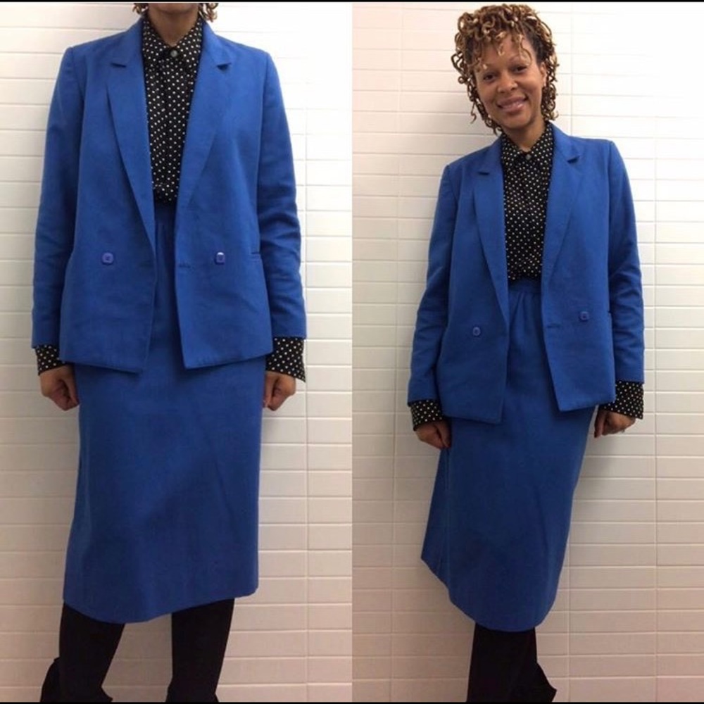 Vintage Skirt Suit