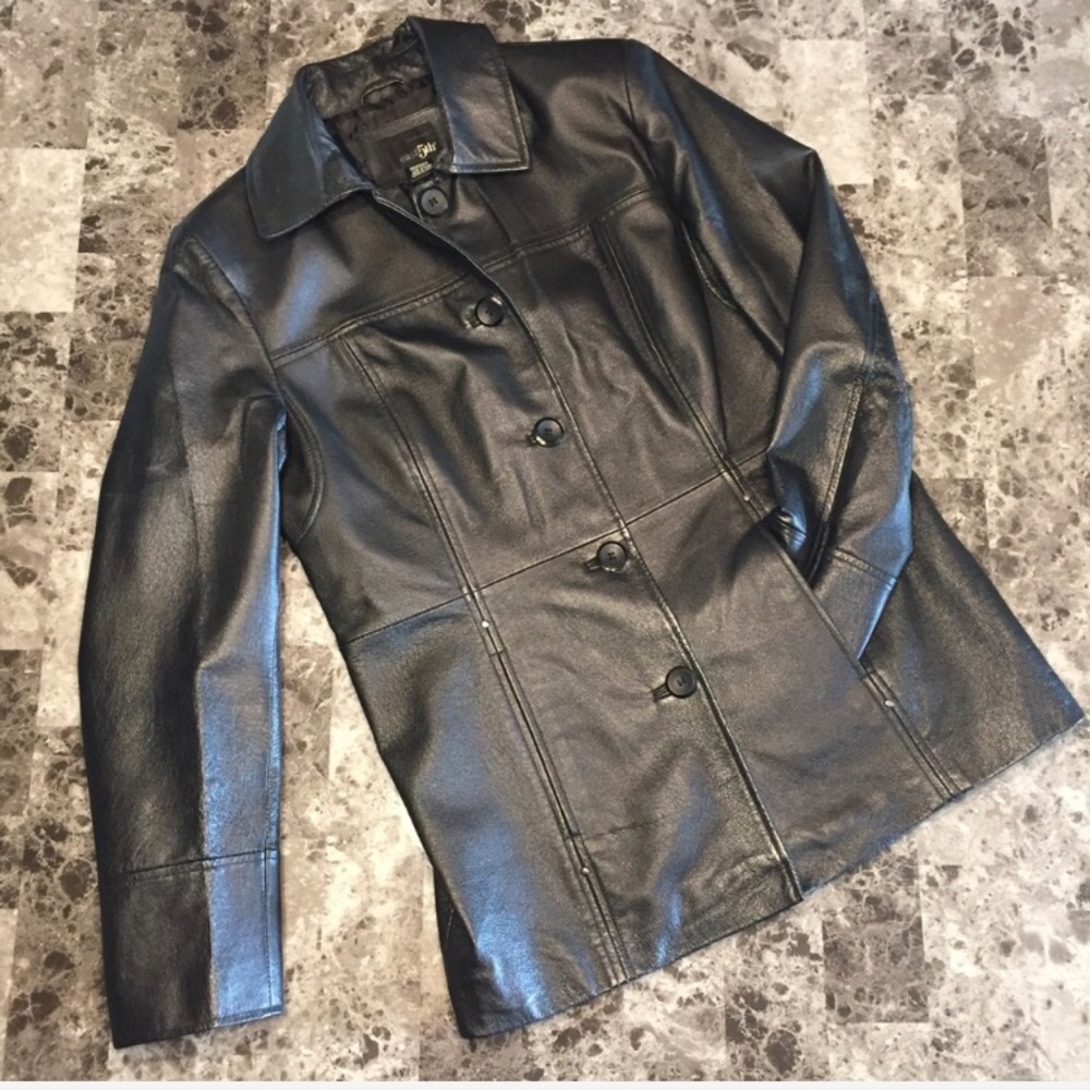East5th Genuine Leather Jacket