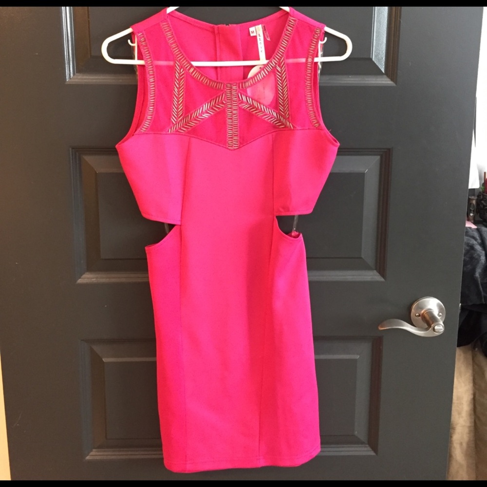 "Playing the Field" Pink Dress