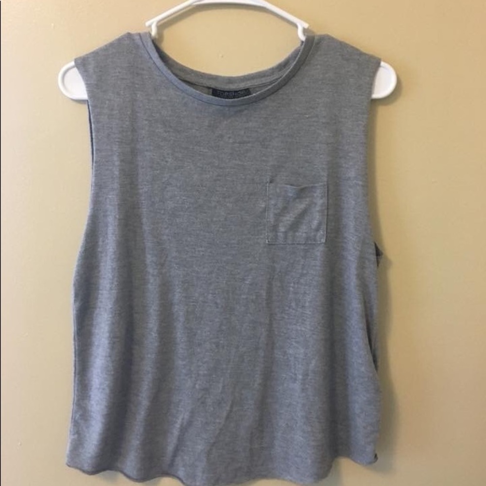 Top Shop Gray Tank