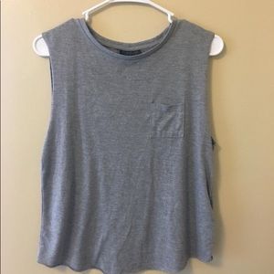 Top Shop Gray Tank