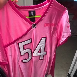 Chicago Bears Breast Cancer Jersey
