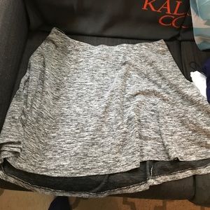 Heather grey A-Line skirt from Torrid