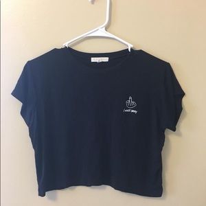 PacSun Cropped T-shirt