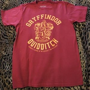 Harry Potter Gryffindir Quidditch Tee