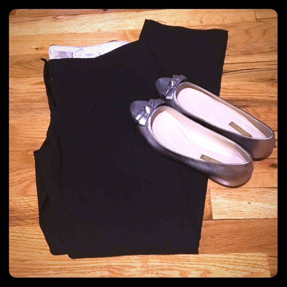 Nordstrom Willow & Clay straight leg black pants