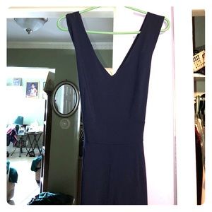 Navy blue jumpsuit