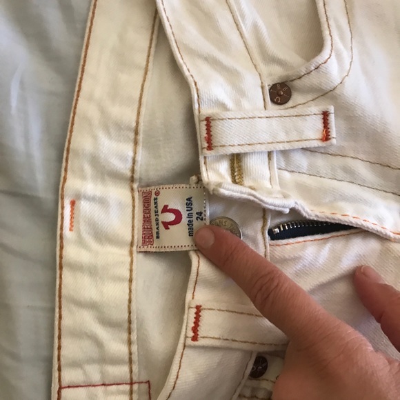 White classic true religion jeans - Picture 3 of 4