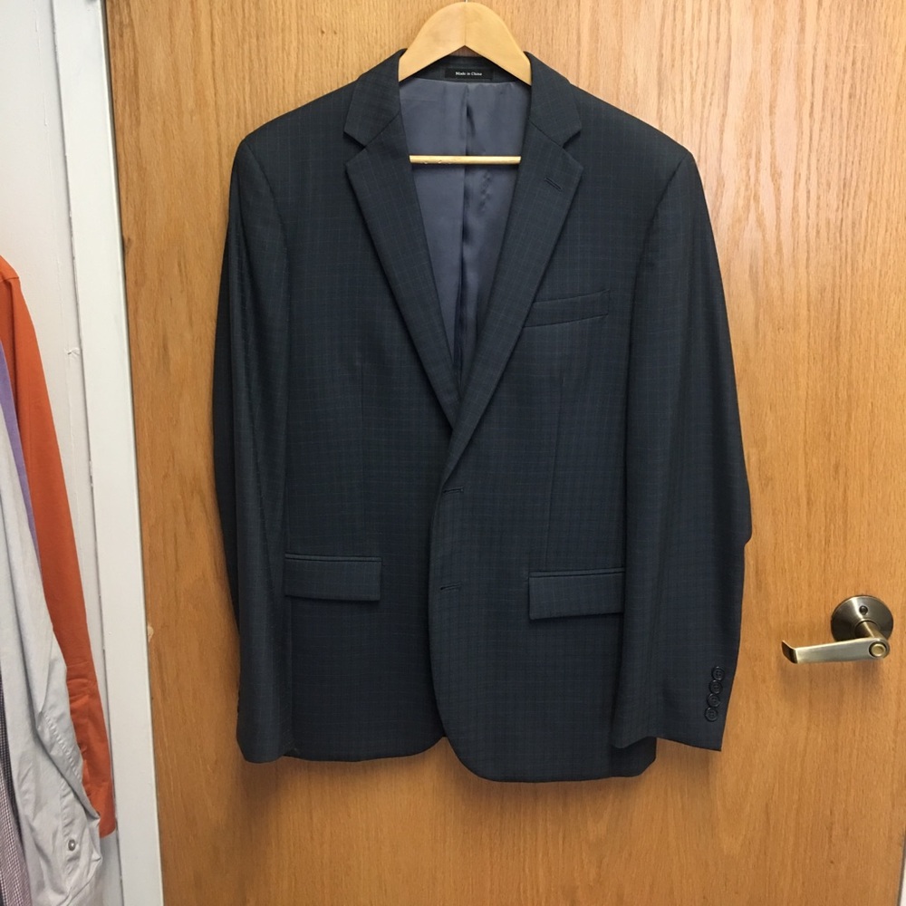 Blue Egara sport coat 40R