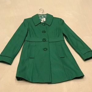 Green coat