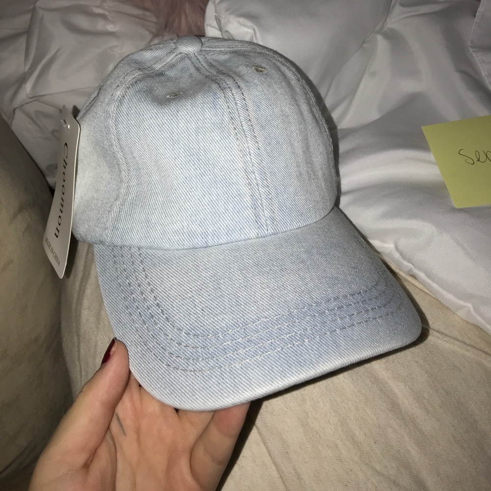 Blue jean hat