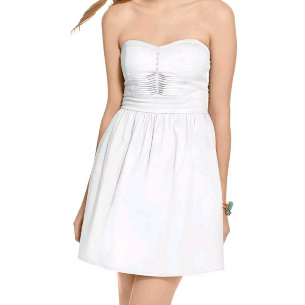 🎀Clearance🎀 👗NWT BeBop Mini halter tube top SUNDRESS.a-line Strapless