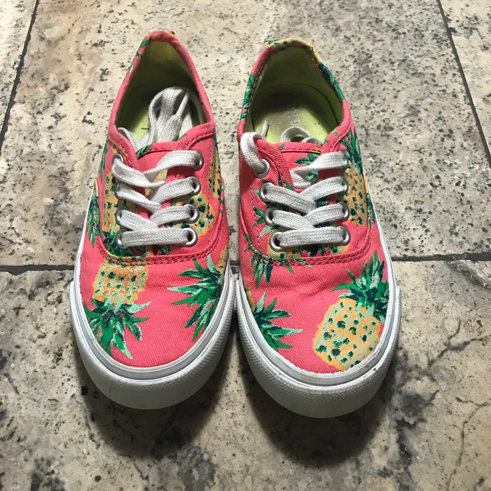 Youth girls Pineapple sneakers