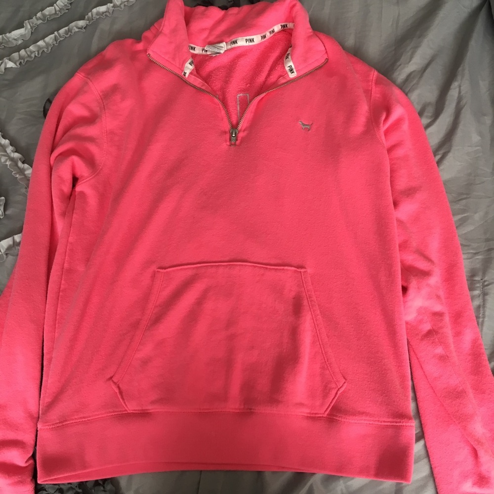Pink hoodie