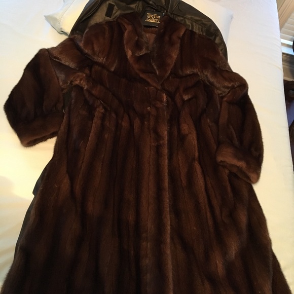 Jackets & Blazers - Full-length mink coat