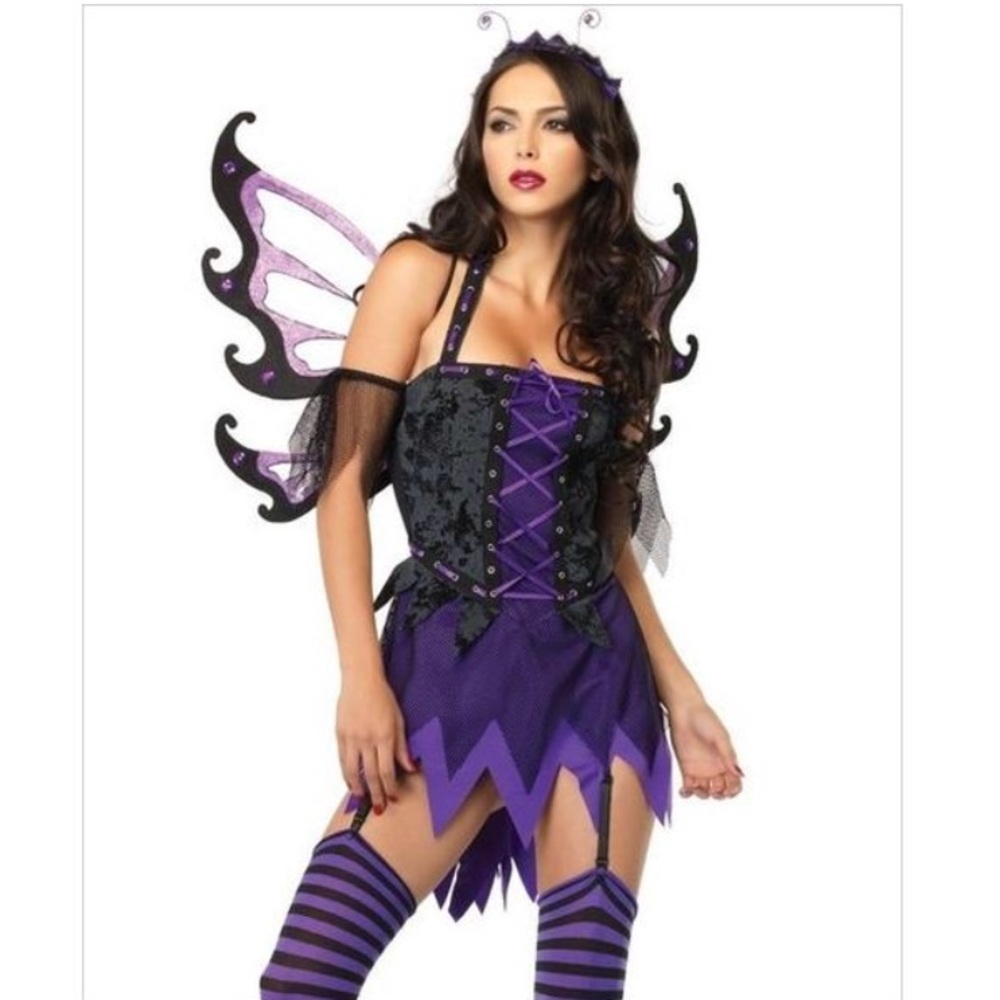 Sexy Purple Fairy Costume