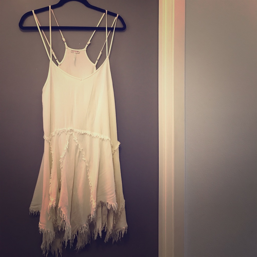 Free People Intimates white slip dress