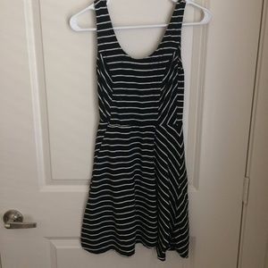 Black and white stripe Mossimo dress casual